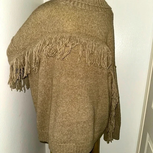 Free People Glacier Sweater Tan size Medium - Picture 8 of 12